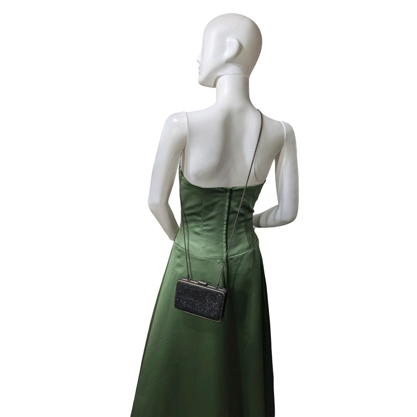 Alfred Angelo Strapless Formal Gown (Size: 6)Clover Green Style 6333-Prom, Event