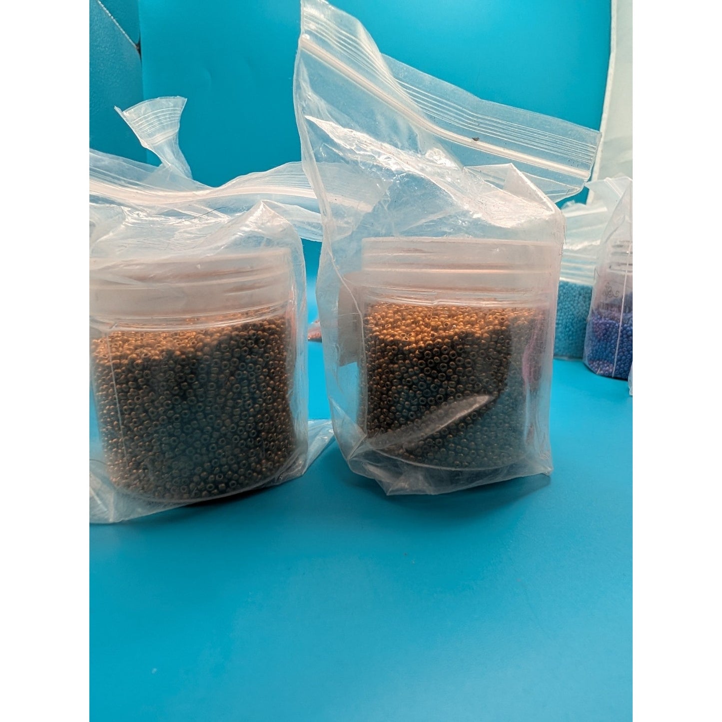 Balabead Glass Seed Beads 2mm 12/0 Round, (11) 140g Tubs