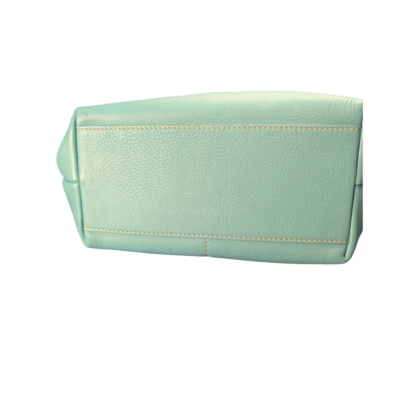 Dooney & Bourke Dillen II Turquoise Leather Shoulder Tote