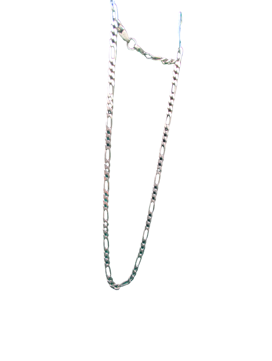 92.5% Italian Sterling Silver 50cm/20in Chain Length and the chain Width is 4mm/ or 3/16"