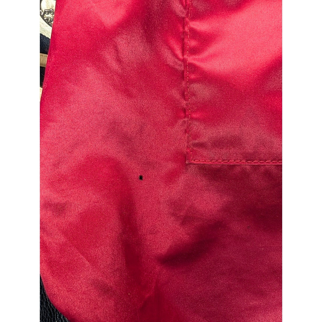 Coach Poppy Glam Shoulder Tote F16289 Khaki Signature Red Patent