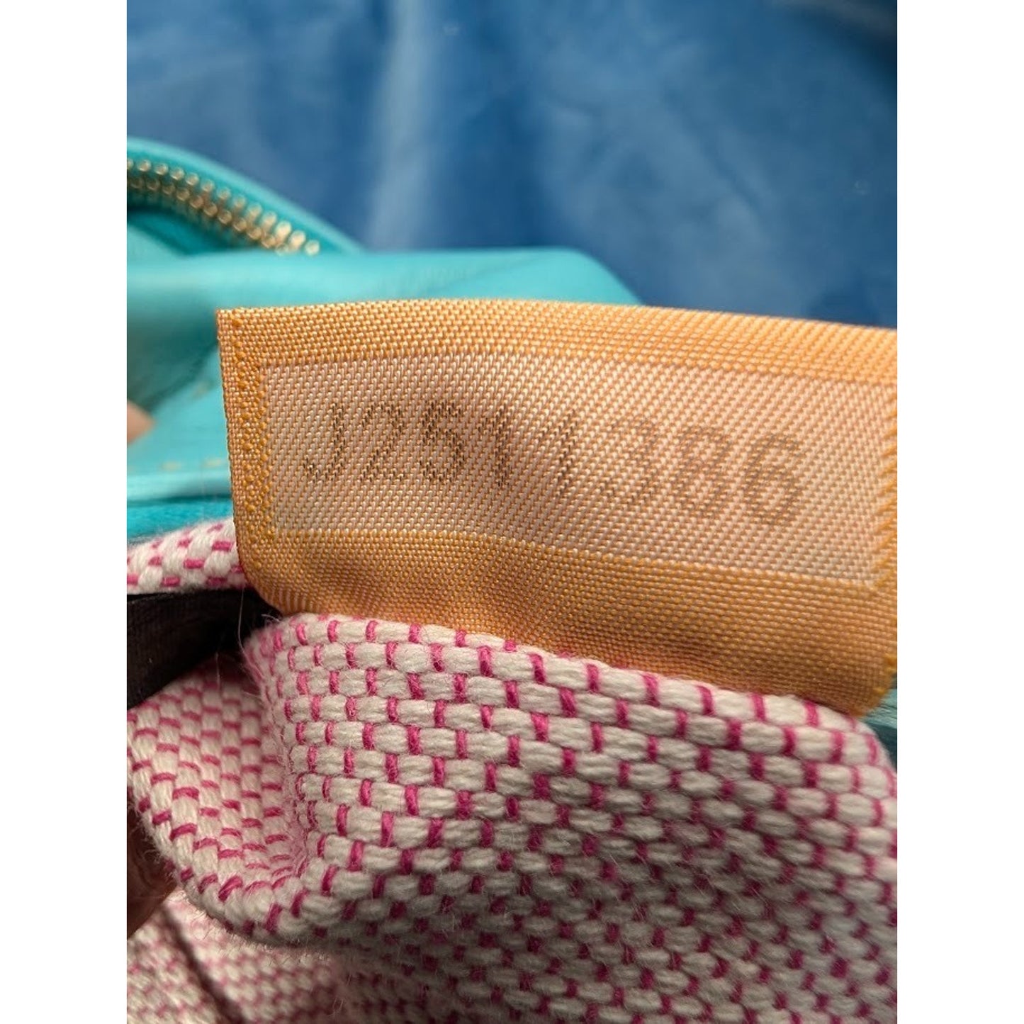 Dooney & Bourke Dillen II Turquoise Leather Shoulder Tote